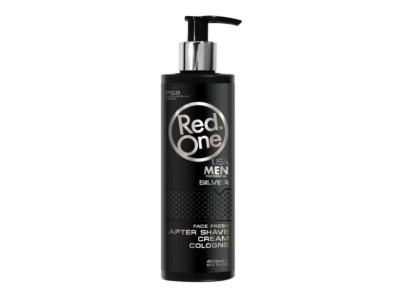 Red One After Shave Cream Cologne Silver 400ml - Image product