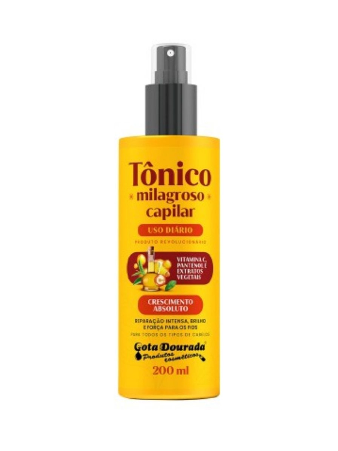 Gota Dourada Tónico * Milagroso* Capilar 200ml