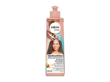 Salon Line SOS Ativador de Cachos Óleo de Amêndoas 300ml