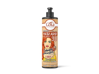 Gota Dourada Matizador 3D Cobre 300ml - Image product