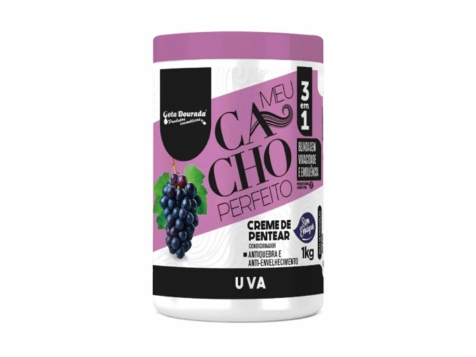 Gota Dourada Creme de Pentear Uva 1Kg