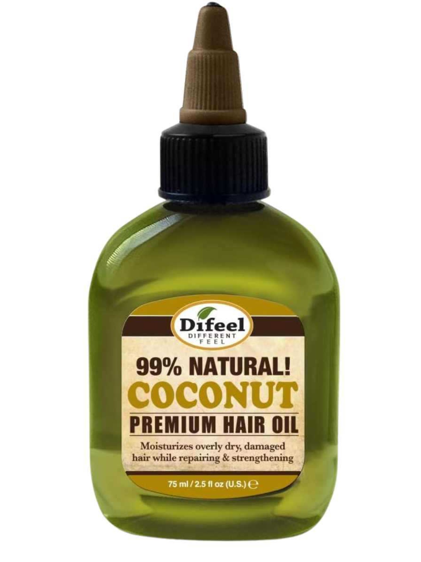 Difeel Premium Natural Hair Oil Coconut 75ml