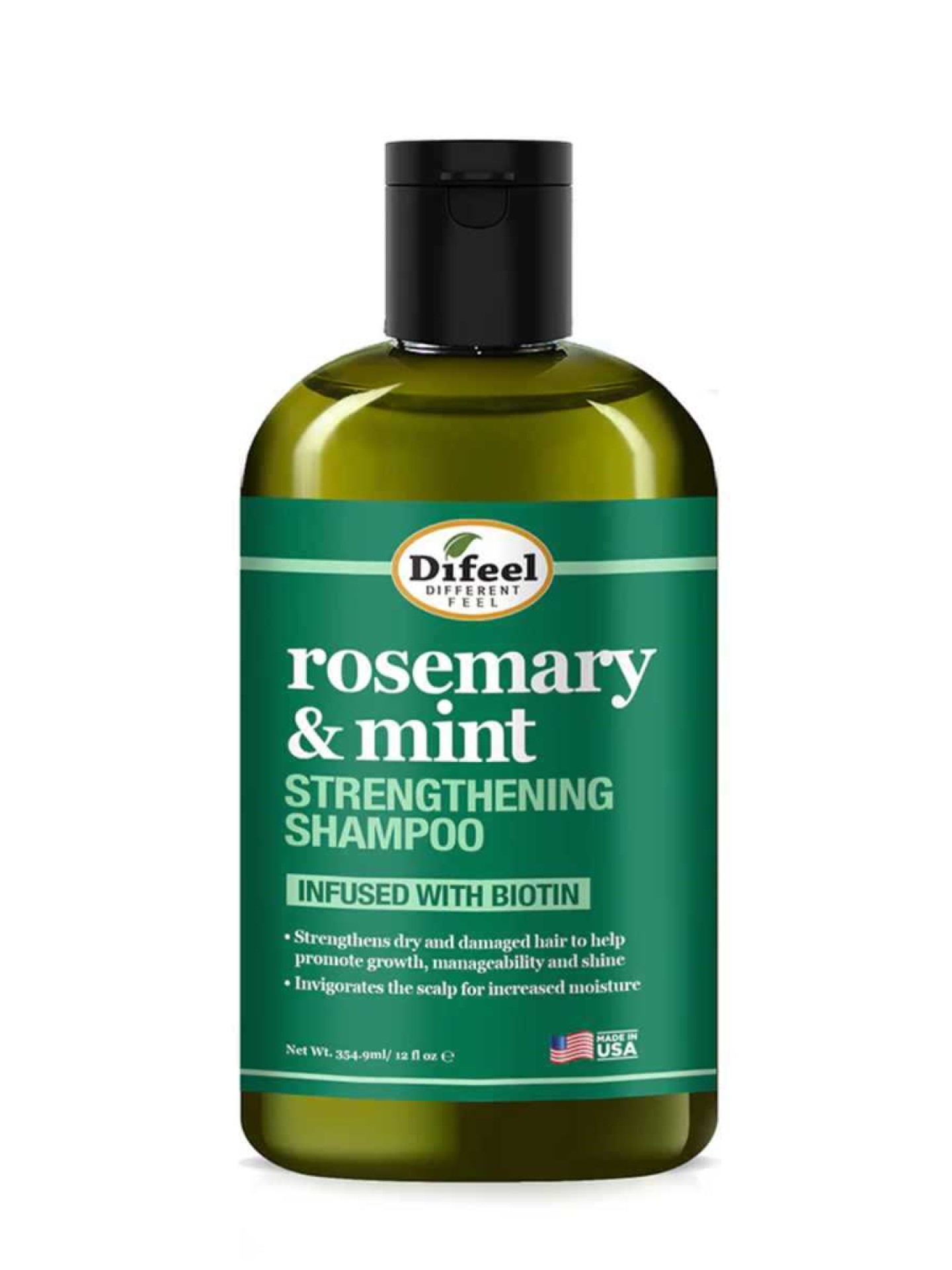 Difeel Rosemary & Mint Biotin Shampoo 355ml