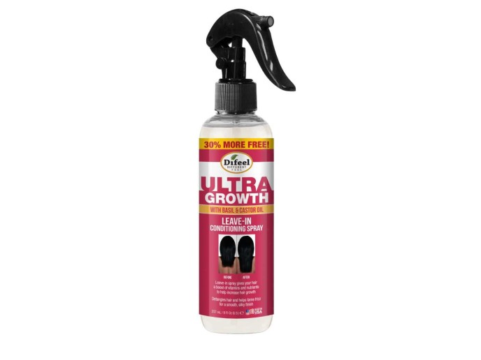 Difeel Ultra Growth Leave-in Conditioning Spray 177ml