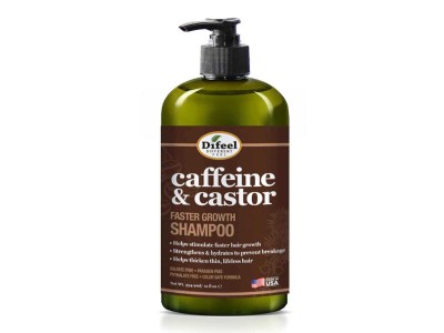 Difeel Caffeine & Castor Shampoo 355ml - Image product