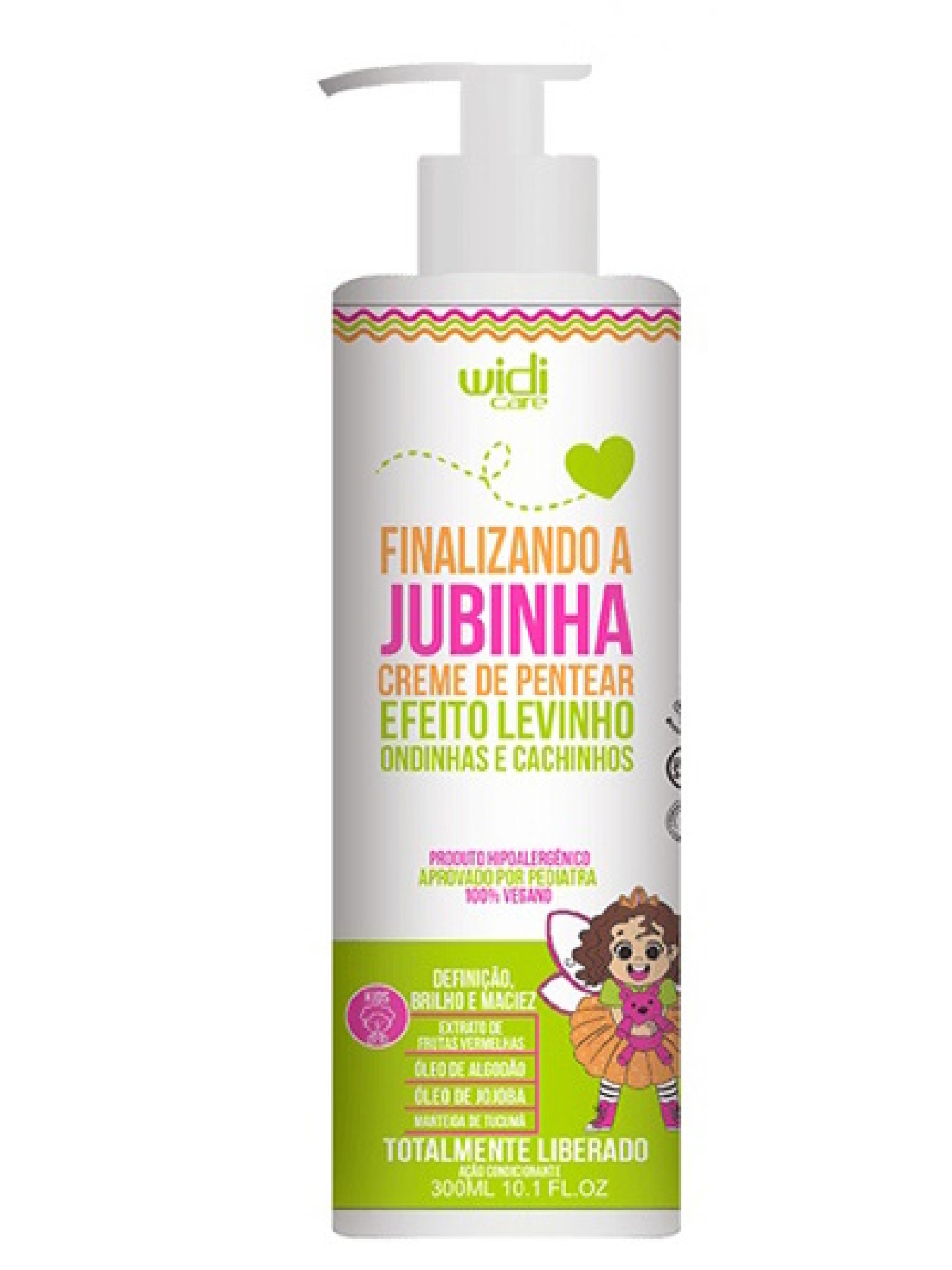 Widi Care Creme Pentear Pesadinho Finalizando Jubinha 300ml