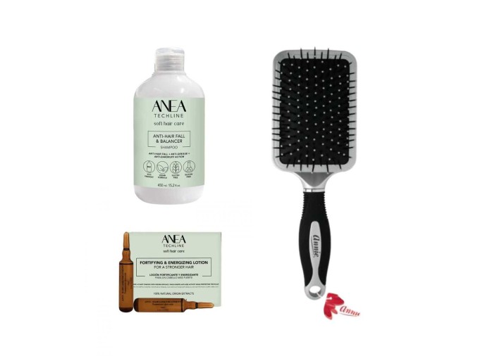 LE Sh. Anti-Queda 450ml + Ampolas Trat. 12x10ml + AN2231 Esc