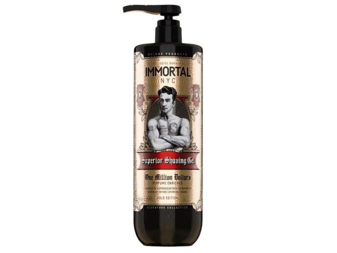 IMMORTAL NYC Superior Shaving Gel One Million Dollars 1000ml