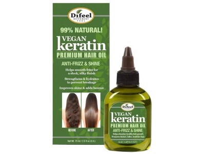Difeel Premium Natural Hair Oil Vegan Keratin 75ml - Image product
