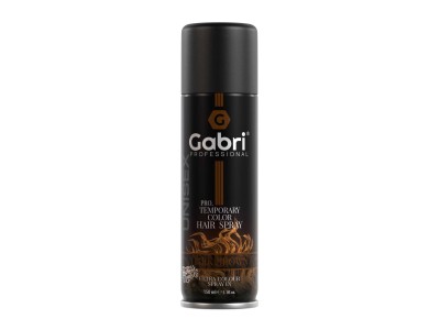 Gabri Pro Temporary Hair Color Spray Dark Brown 150ml - Image product