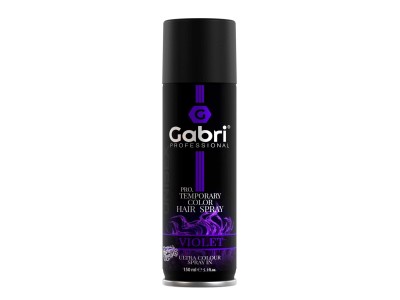 Gabri Pro Temporary Hair Color Spray Violet 150ml - Image product