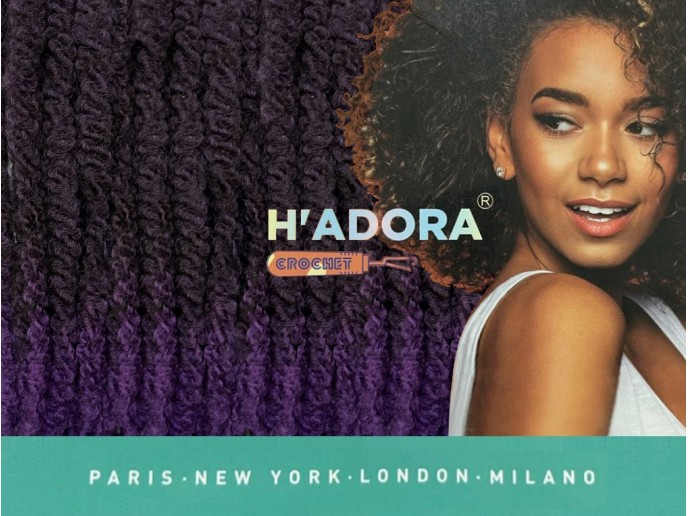 H/ADORA NOVA LOCKS - T1B/PURPLE