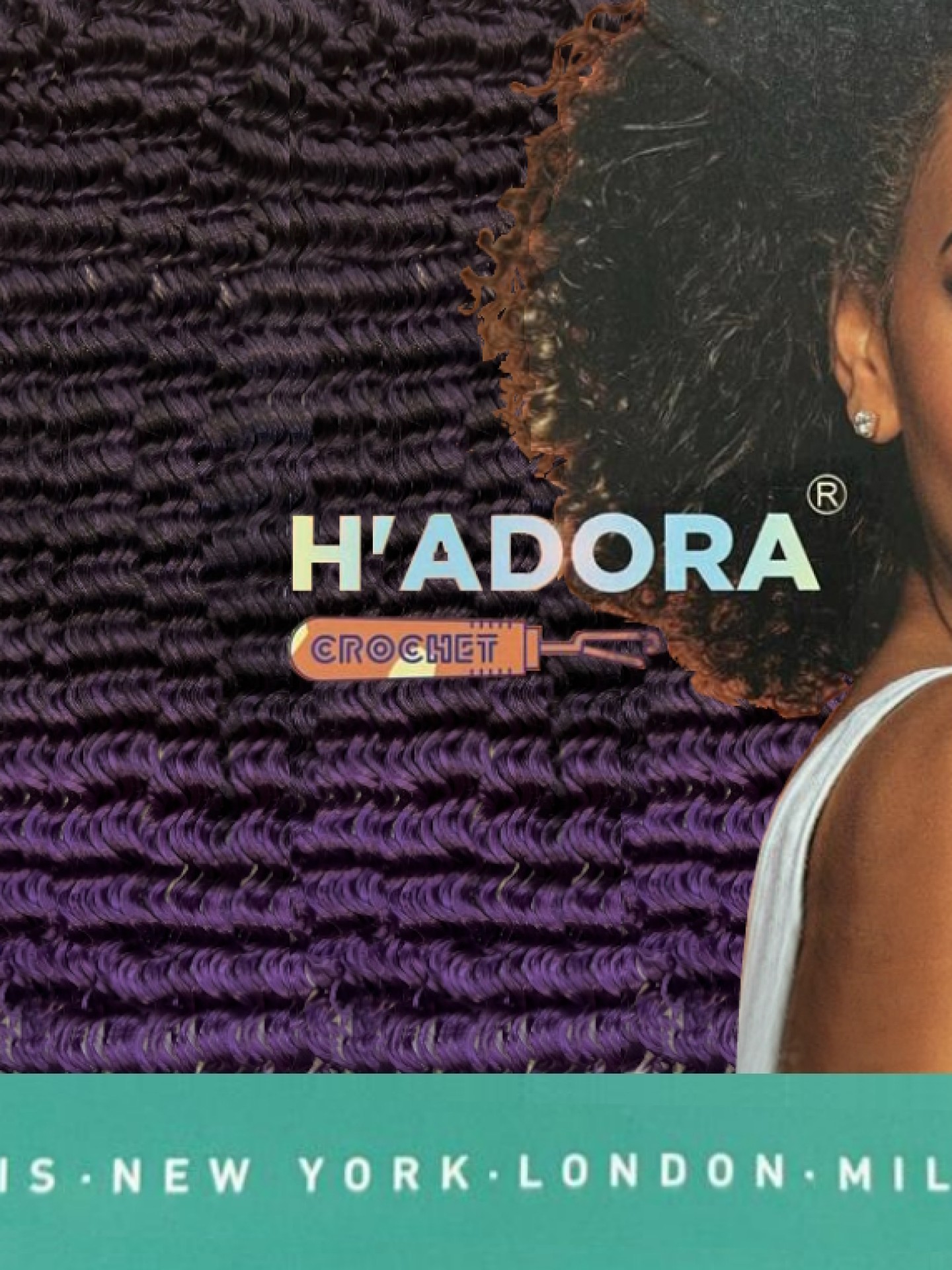 H/ADORA NAIOBI DEEP - T1B/PURPLE