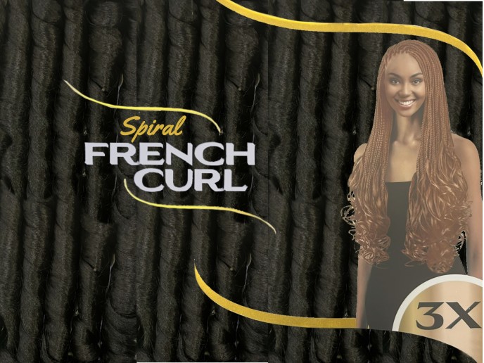 Cherish Bulk 3X Spiral French Curl 22 - 1