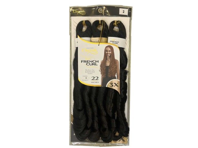 Cherish Bulk 3X Spiral French Curl 22 - 2