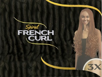 Cherish Bulk 3X Spiral French Curl 22 - 2