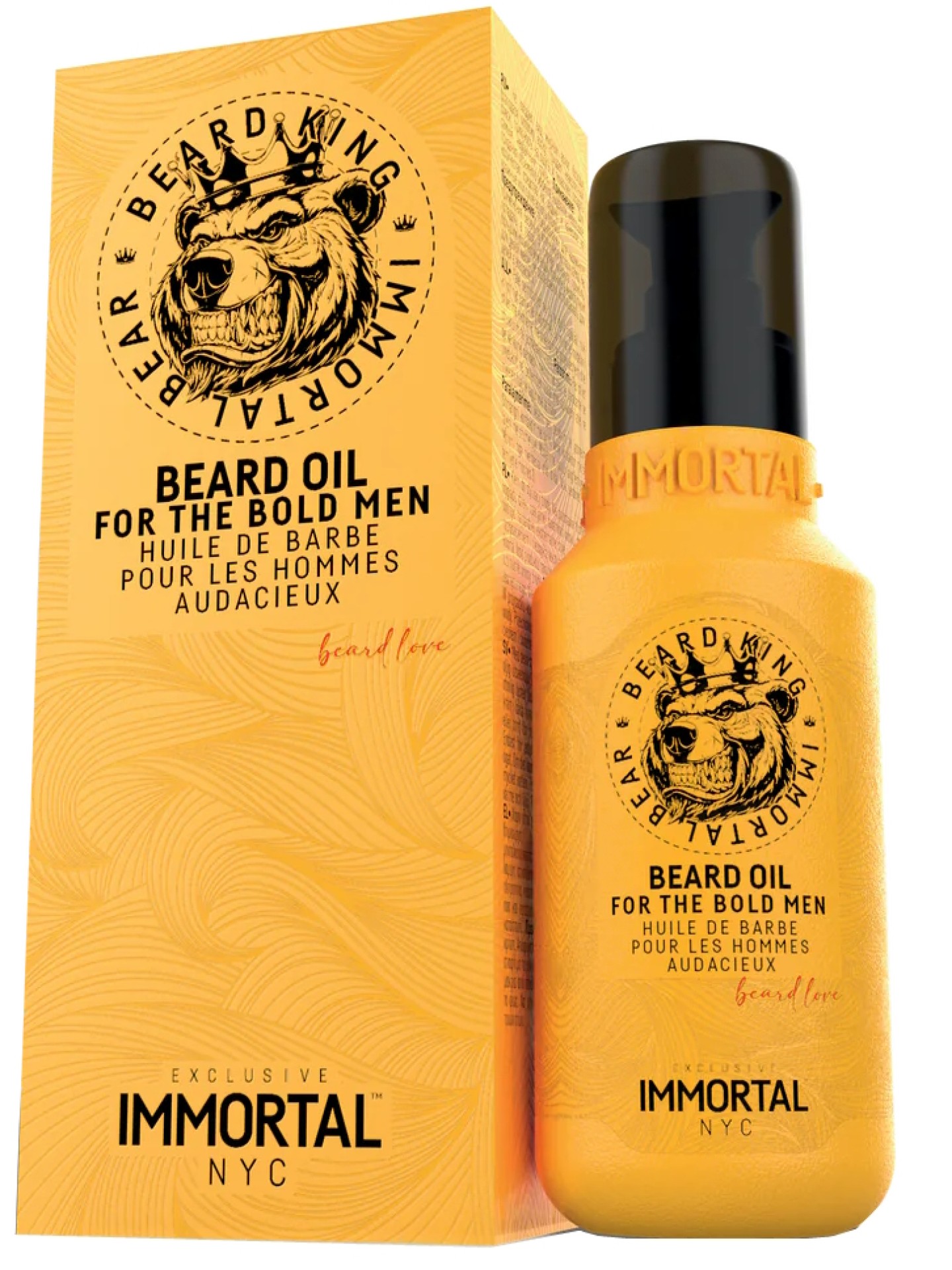 IMMORTAL NYC Beard King Bear Beard Oil 100ml