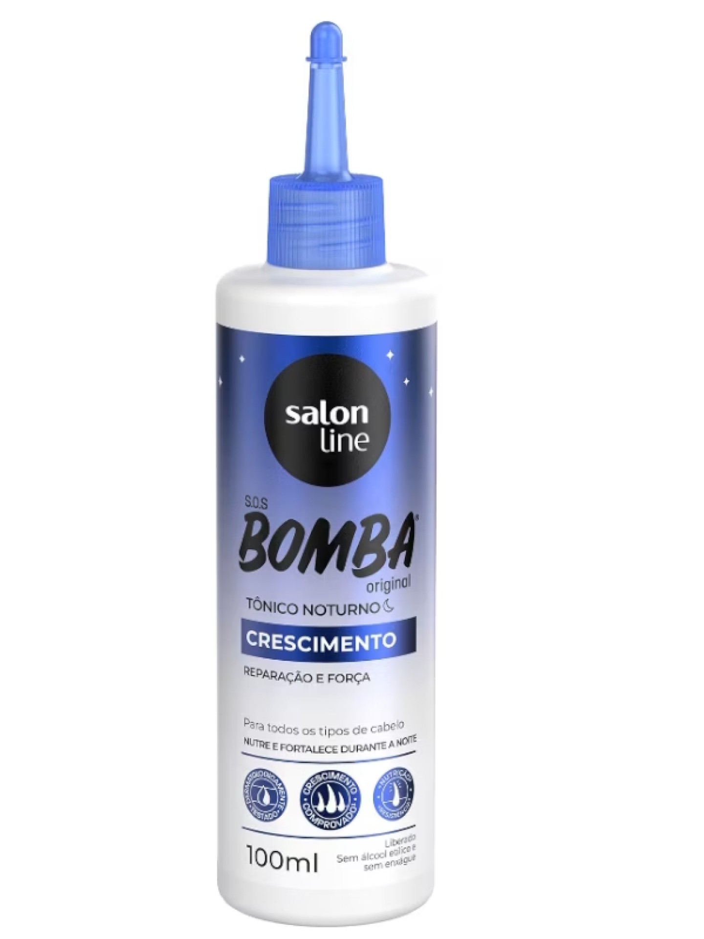 Salon Line SOS Bomba Tónico Noturno Fortalecedor 100ml