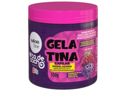 Salon Line Kids Gelatina Modeladora Uva 550g - Image product