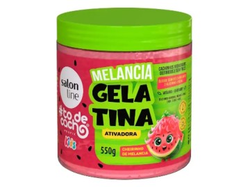 Salon Line Kids Gelatina Capilar Ativadora Melância 550g