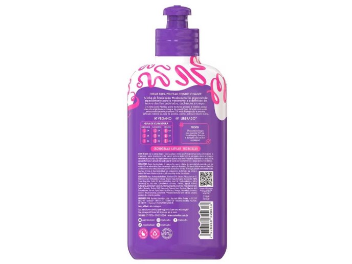Salon Line Creme P/ Pentear Cachos dos Sonhos 300ml