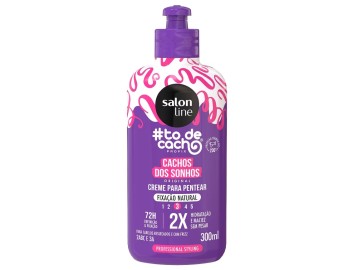 Salon Line Creme P/ Pentear Cachos dos Sonhos 300ml