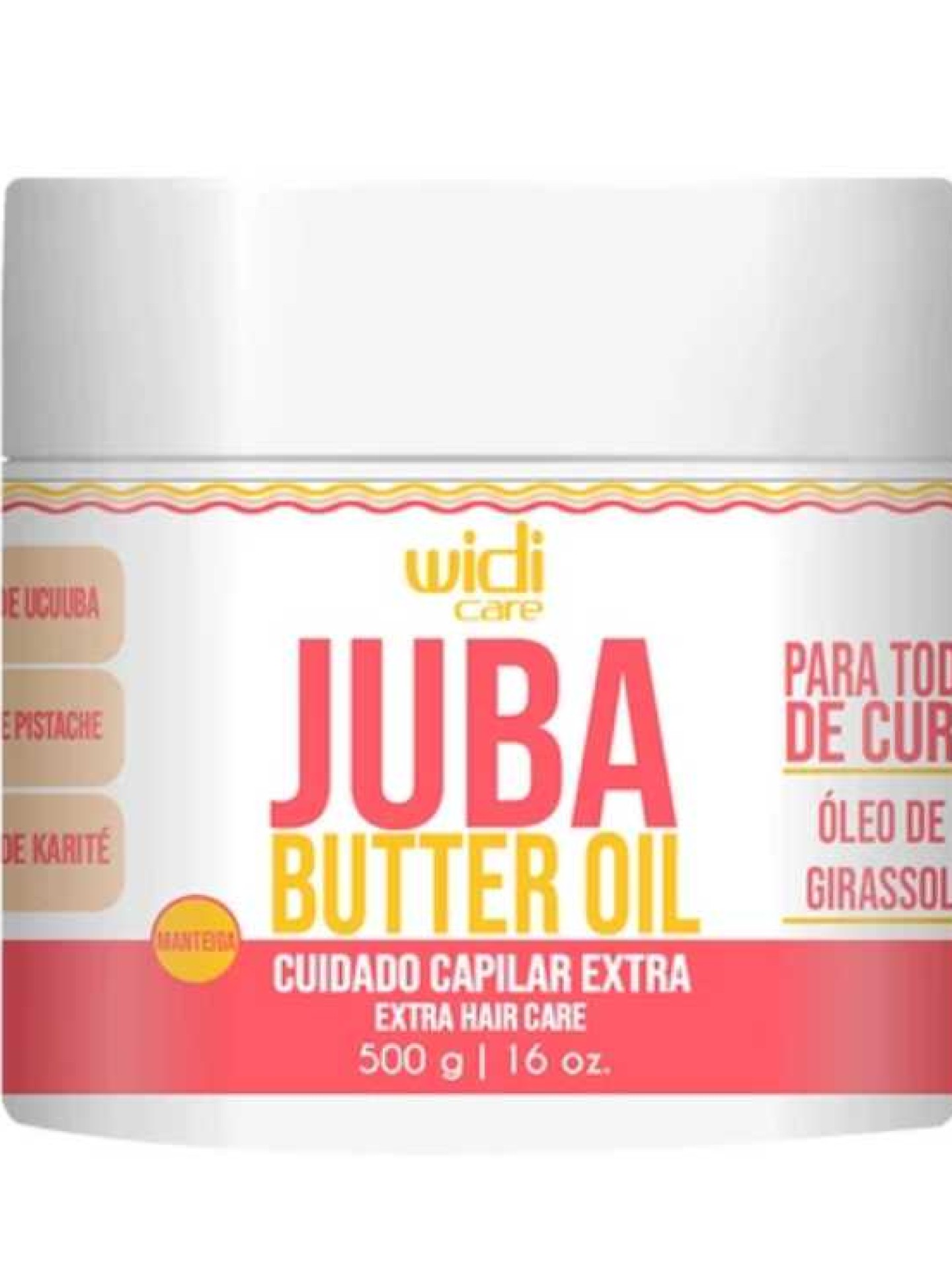 Widi Care Máscara Butter Oil Juba 500g