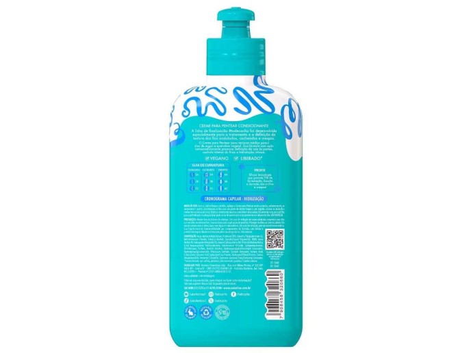 Salon Line Creme P/ Pentear Crespo Divino 300ml