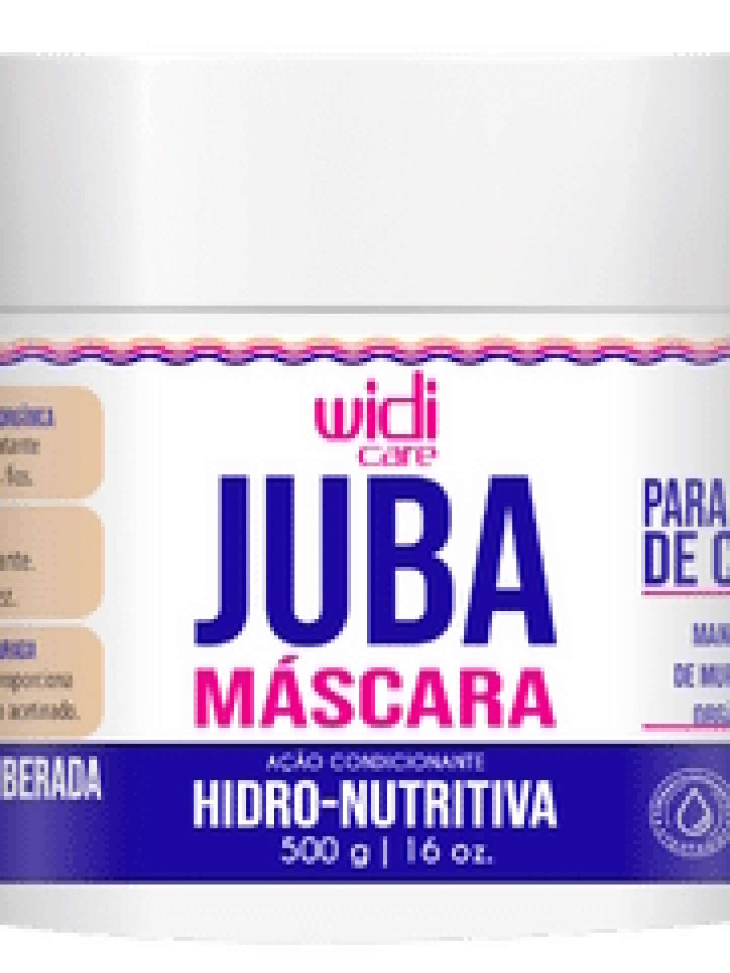 Widi Care Máscara Hidratante Juba 500g