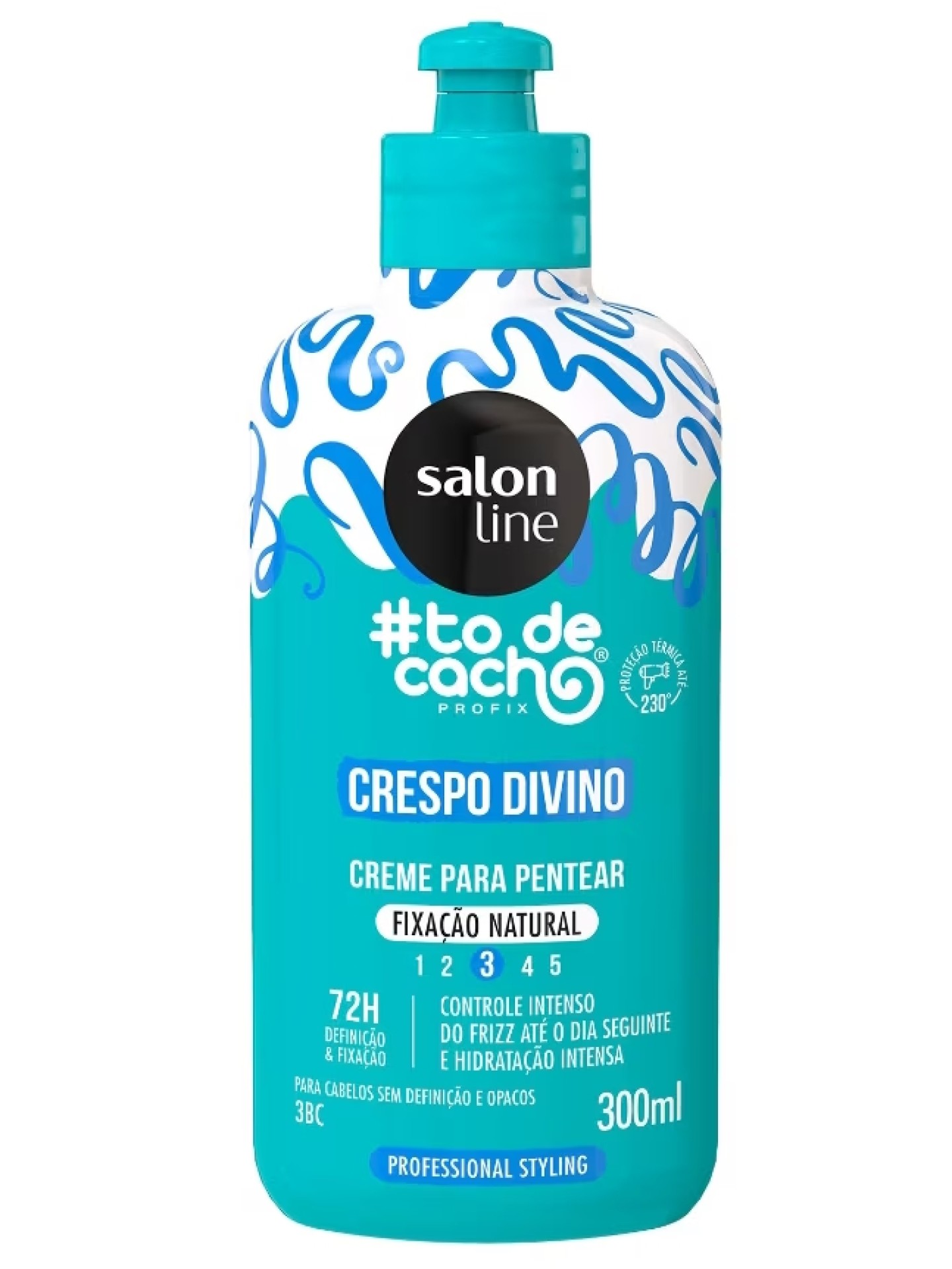 Salon Line Creme P/ Pentear Crespo Divino 300ml