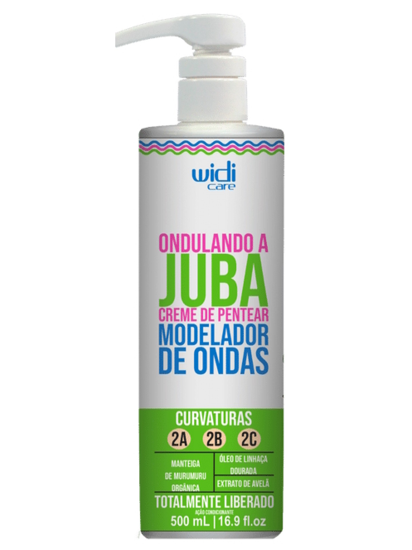 Widi Care Creme de Pentear Ondulando a Juba 500ml