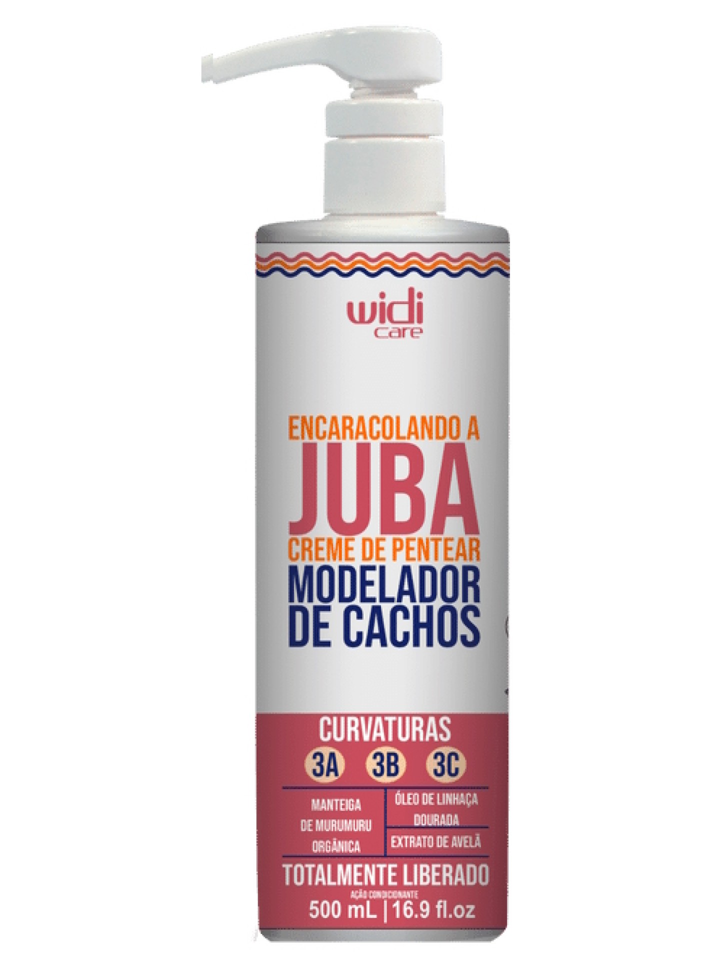 Widi Care Creme de Pentear Encaracolando a Juba 500ml