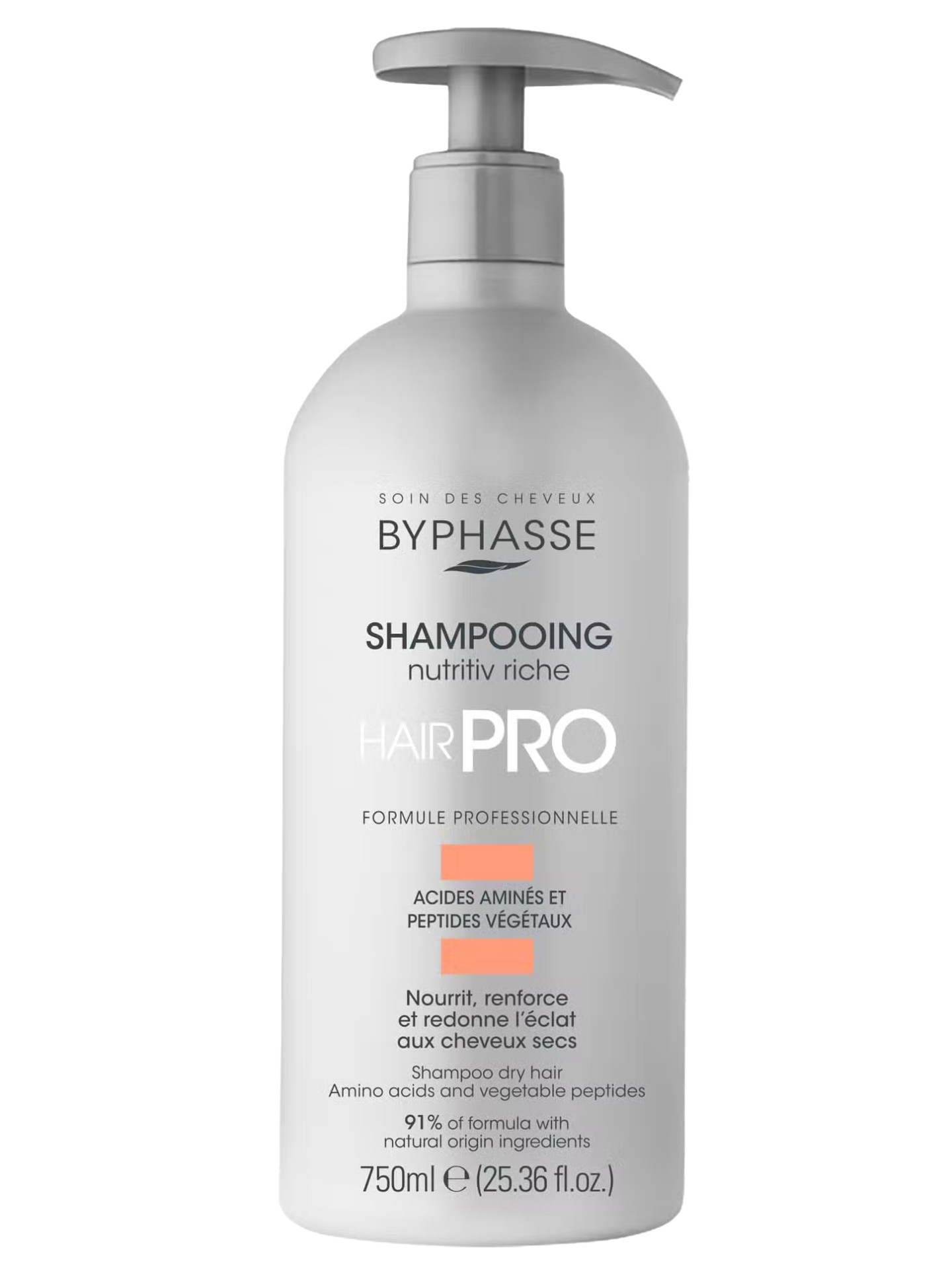 BYPHASSE HAIR PRO SHAMPOO NUTRITIV RICHE 750ML