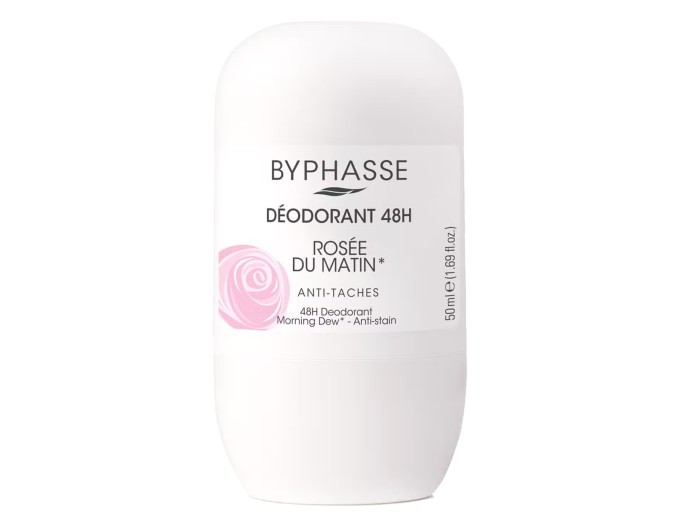 BYPHASSE DEODORANT ROLL-ON 48H ROS�E DU MATIN 50ML