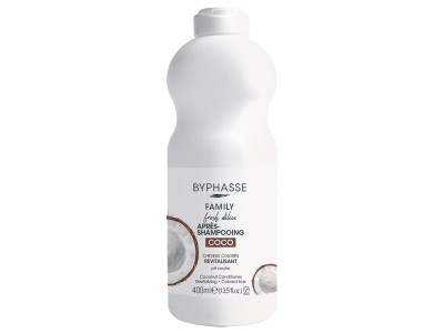 BYPHASSE FAMILY HAIR CONDITIONER COCONUT 400ML - Image product