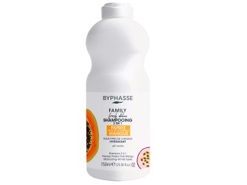 BYPHASSE FAMILY SHAMPOO PAPAYA, PASSION FRUIT & MANGO 750ML