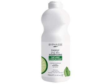 BYPHASSE FAMILY SHAMPOO GREEN TEA & LIME 750ML