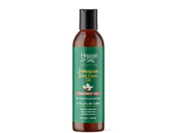 Hawaiian Silky JBC Coconut Oil 4oz