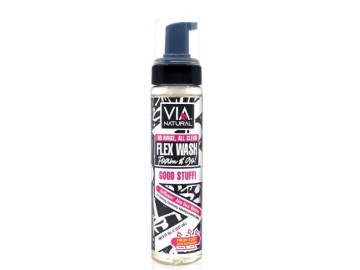 VIA Natural Flex Wash Foam & Go 8oz