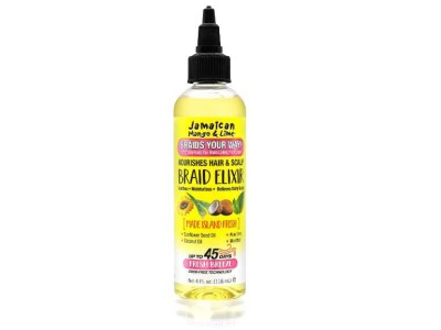 JM Nourishes Hair & Scalp Braid Elixir Oil 4oz - Image product