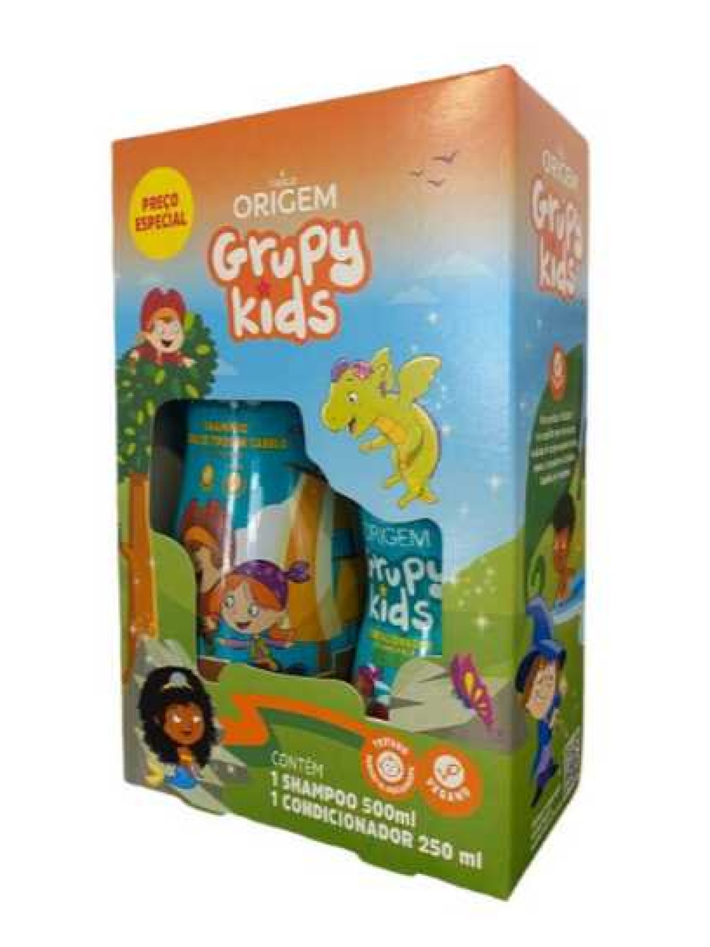 Grupy Kids Kit Shampoo+Cond. Xô Embaraço 500+250ml