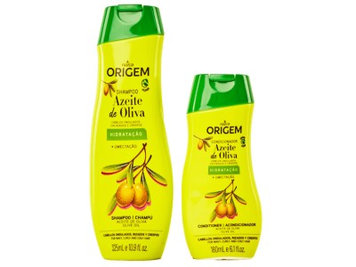 ORIGEM Kit Shampoo + Cond. Azeite de Oliva 325+180ml - Image product