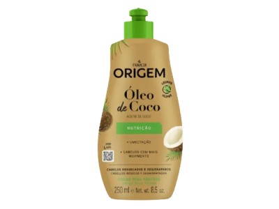 ORIGEM Creme de Pentear Óleo de Coco 250ml - Image product