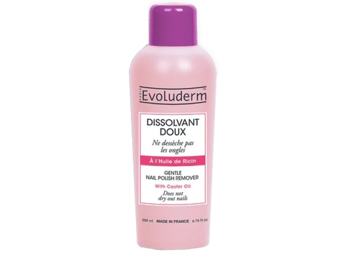 Evoluderm Removedor de Verniz C/ Óleo de Rícino 200ml