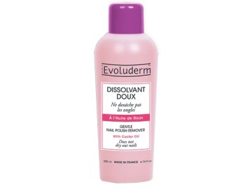 Evoluderm Removedor de Verniz C/ Óleo de Rícino 200ml