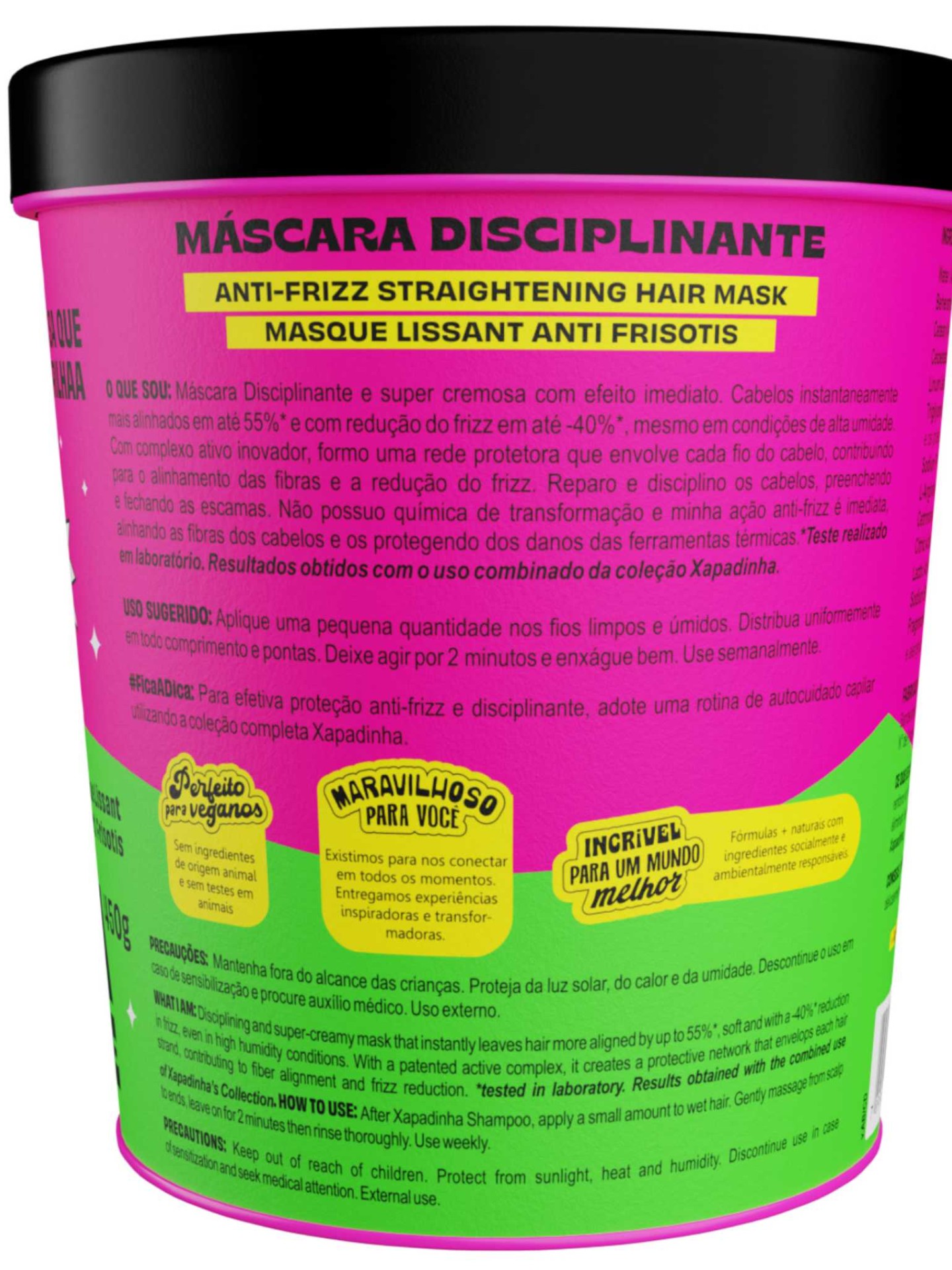 Lola Xapadinha Mascara Disciplinante 450Gr