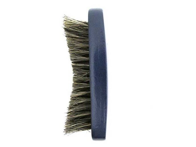 Annie Soft Military Curved Bristle Brush 100% #2342