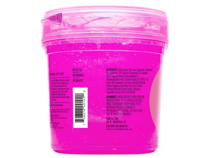 ECO Styler Curl & Wave Pink Gel 16oz.