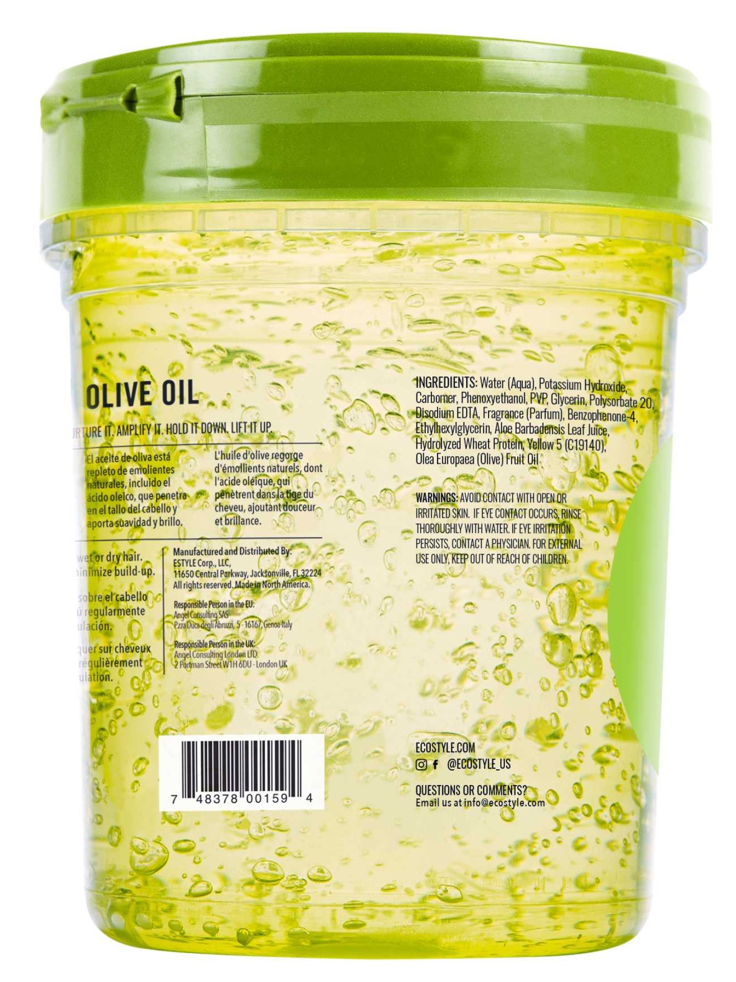 ECO Styler Olive Oil Hair Gel 32oz.