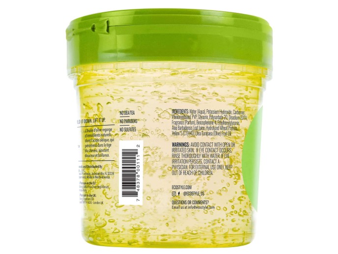 ECO Styler Olive Oil Hair Gel 16oz. I811A
